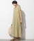 【SLOW/一部店舗限定】ナチュラルピケワッシャー ワンピース