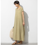 【SLOW/一部店舗限定】ナチュラルピケワッシャー ワンピース
