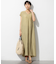 【SLOW/一部店舗限定】ナチュラルピケワッシャー ワンピース