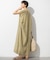 【SLOW/一部店舗限定】ナチュラルピケワッシャー ワンピース