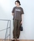 【SLOW/一部店舗限定】MVSコットン ロゴTシャツ