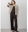 【WEB&一部店舗限定/洗える】ストライププリント シフォン ブラウス