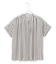 【WEB&一部店舗限定/洗える】ストライププリント シフォン ブラウス