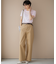 【Oggi9月号掲載/洗える】ストレッチギャバ チノ パンツ