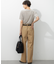 【Oggi9月号掲載/洗える】ストレッチギャバ チノ パンツ