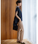 【一部店舗限定/UVカット/洗える】ライトウェイトツイル ケープ付き ワンピース