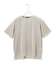 【洗える】シアーベロア リラックス Tシャツ