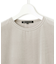 【洗える】シアーベロア リラックス Tシャツ