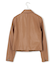 ラムレザー ステンカラー ジャケット