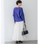 【見上愛さん着用/洗える】パウダリータイプライター プリーツ スカート