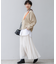 【見上愛さん着用/洗える】パウダリータイプライター プリーツ スカート