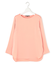【洗える】サテン ロングスリーブ Tシャツ