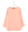 【洗える】サテン ロングスリーブ Tシャツ