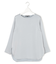 【洗える】サテン ロングスリーブ Tシャツ