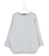 【洗える】サテン ロングスリーブ Tシャツ