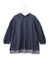 【SLOW/一部店舗限定】ライトオンス デニム バックリボン ブラウス