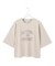 【SLOW/一部店舗限定】MVSコットン ヴィンテージ風 ロゴTEE