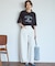 【SLOW/一部店舗限定】MVSコットン ヴィンテージ風 ロゴTEE