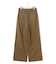 【SLOW/一部店舗限定】ライトタンブラータフタ ワイド パンツ