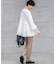 【撥水加工/洗える】TRストレッチギャバ テーパード パンツ