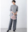 【洗える】ピュアカシミヤ フレア ニット