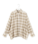 【WEB&一部店舗限定】シアーコットン チェック シャツ