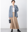 【見上愛さん着用/洗える】ラクーンブレンドダブルフェイス ニット アウター
