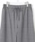 【洗える】ナチュラルストレッチサキソニー ベイカー ドロスト パンツ