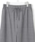 【洗える】ナチュラルストレッチサキソニー ベイカー ドロスト パンツ