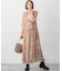 【洗える】Erica クレープペイズリープリント スカート