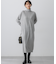【洗える】カシミヤブレンド タートルネック ニットワンピース