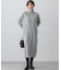 【洗える】カシミヤブレンド タートルネック ニットワンピース