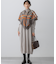 【洗える】カシミヤブレンド タートルネック ニットワンピース