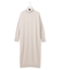 【洗える】カシミヤブレンド タートルネック ニットワンピース