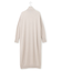 【洗える】カシミヤブレンド タートルネック ニットワンピース