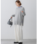 【洗える】カシミヤブレンド サイドジップ  ニットチュニック