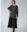 【洗える】カシミヤブレンド サイドジップ  ニットチュニック