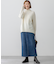 【洗える】カシミヤブレンド ハイネック ニット