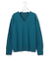 【洗える】カシミヤブレンド Vネック ニット