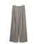 ラメミックスツイード タック ワイド パンツ