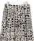 【洗える】ハウンドトゥースアートプリント ギャザー スカート