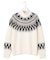 【SLOW/一部店舗限定】ジャカード ハイネック ニット