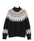 【SLOW/一部店舗限定】ジャカード ハイネック ニット