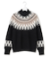 【SLOW/一部店舗限定】ジャカード ハイネック ニット