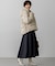 【洗える】フルーフィーツイル フレア スカート