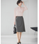 【セットアップ着用】ファインネスウール フレア スカート