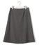 【セットアップ着用】ファインネスウール フレア スカート