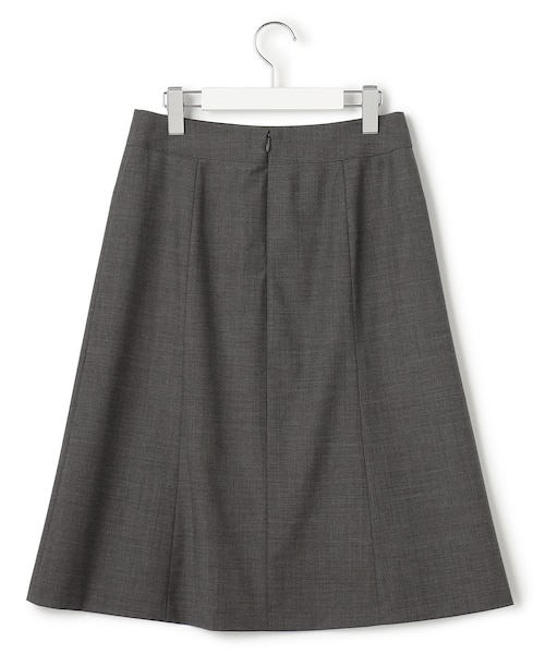 セットアップ着用】ファインネスウール フレア スカート｜ニジュウ