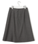 【セットアップ着用】ファインネスウール フレア スカート