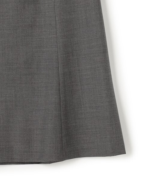 セットアップ着用】ファインネスウール フレア スカート｜ニジュウ